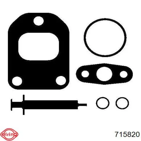Junta de turbina, kit de montaje Elring 715820 precio, desde 8,21 EUR