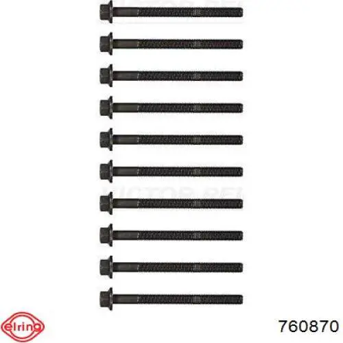 Juego tornillos culata Elring 760870 precio, desde 14,72 EUR