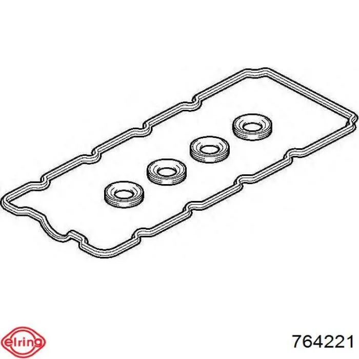 Junta tapa válvula Elring 764221 precio, desde 6,68 EUR
