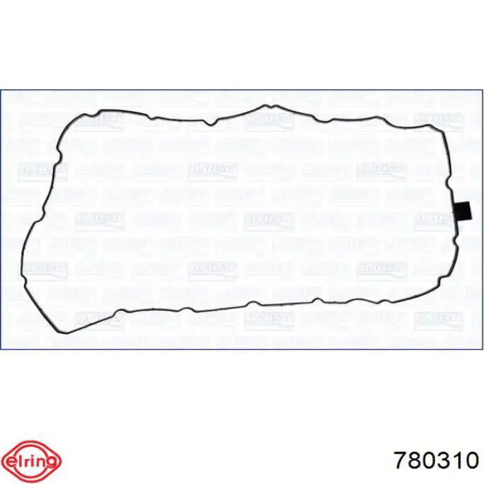 780.310 Elring junta, tapa de culata de cilindro derecha