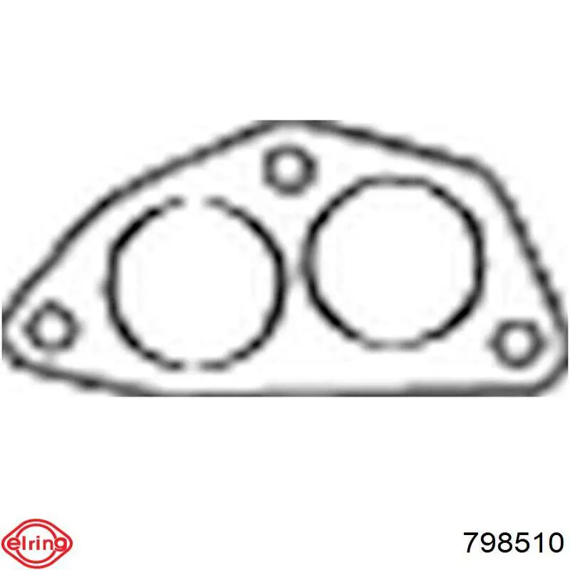 Junta delantera del catalizador Elring 798510 precio, desde 15,88 EUR