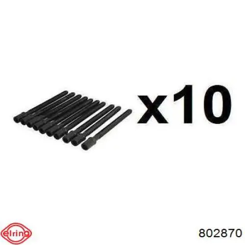 Juego tornillos culata Elring 802870 precio, desde 18,22 EUR