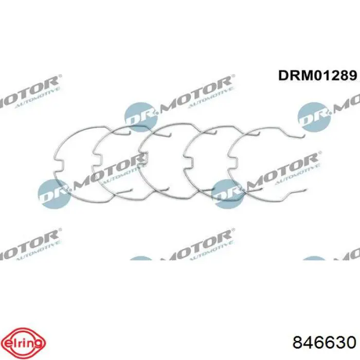 846.630 Elring junta de turbina, kit de montaje