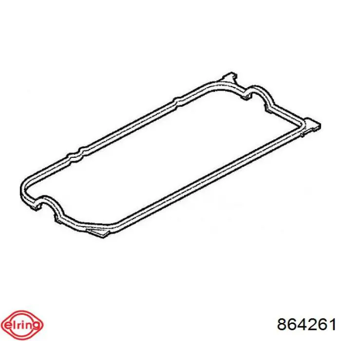864.261 Elring junta tapa de balancines