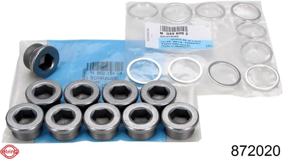 Tapón del cárter de la transmisión automática FA1 257837011
