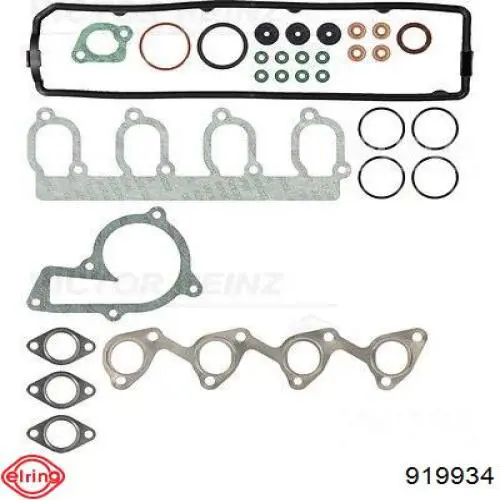 Juego de juntas superiores de motor D3145400 Glaser