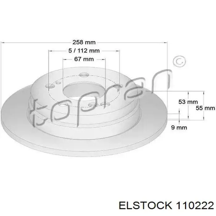 Engranaje de dirección Elstock 110222 precio, desde 221,67 EUR