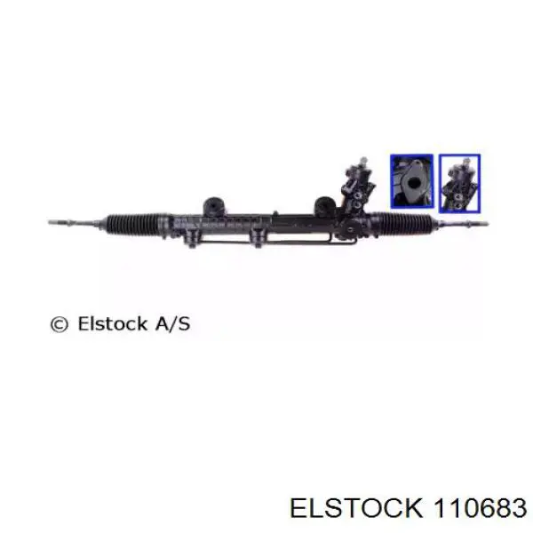 110683 Elstock Cremallera caja de direccion