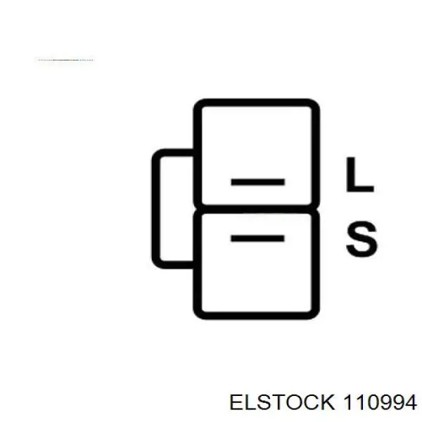 110994 Elstock Cremallera caja de direccion
