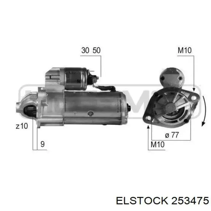 Arrancador REMA-PARTS JS1355