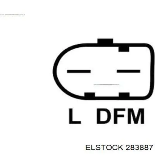 28-3887 Elstock alternador