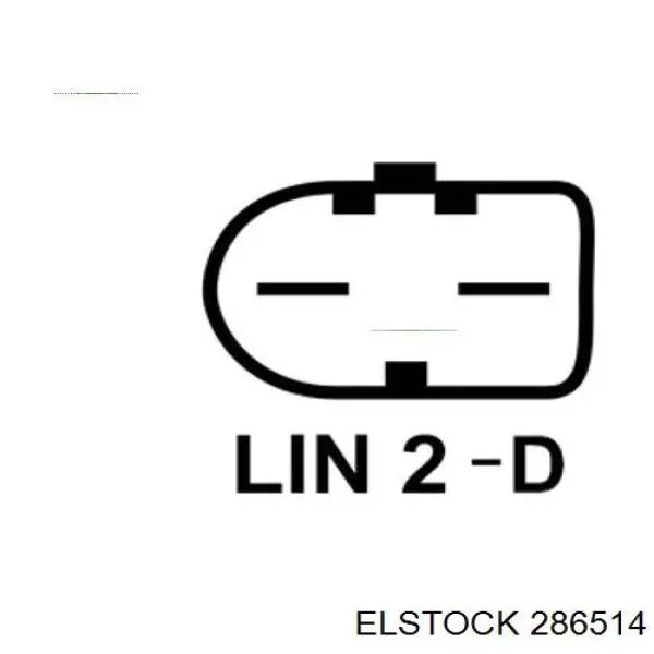 28-6514 Elstock alternador