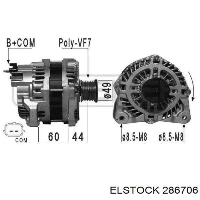 Comprar 231008137R Mitsubishi Dynamo