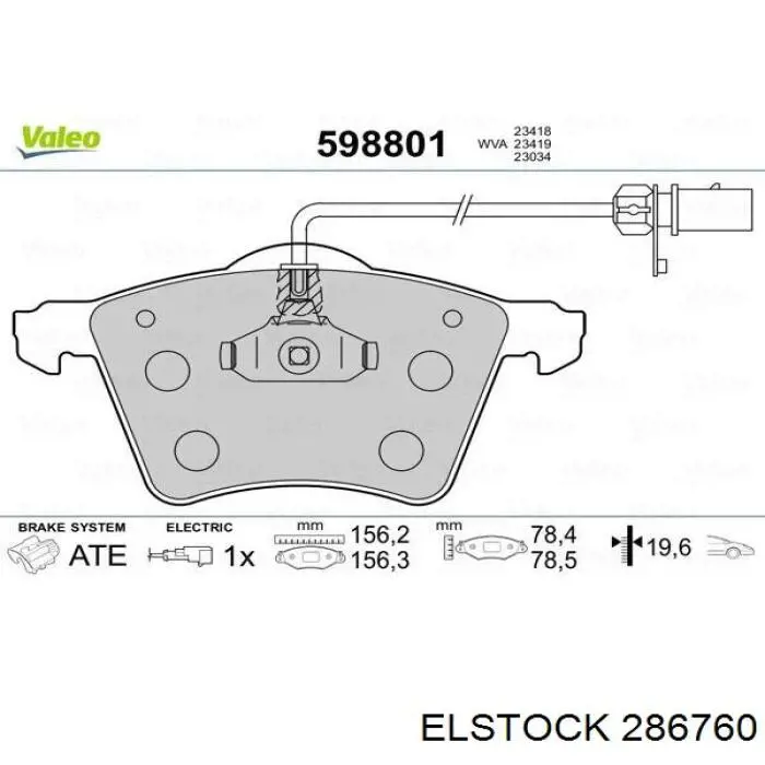 28-6760 Elstock alternador