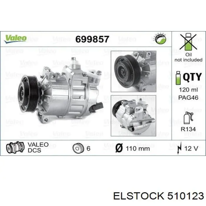 Compresor ac VALEO 815263 precio, desde 265,72 EUR
