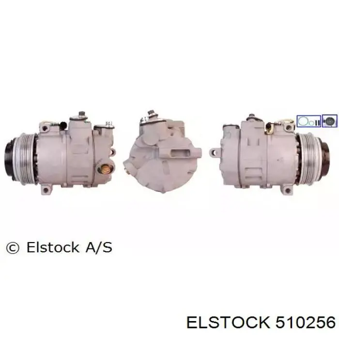 Compresor de aire acondicionado 510256 Elstock