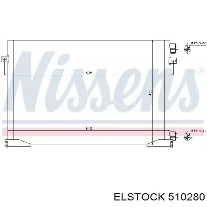 51-0280 Elstock compresor de aire acondicionado