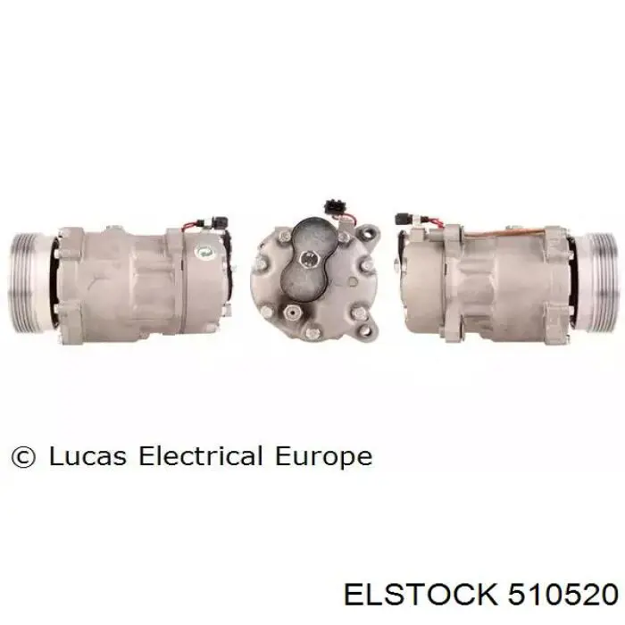 51-0520 Elstock compresor de aire acondicionado