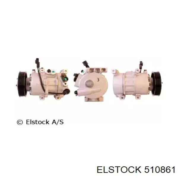 51-0861 Elstock compresor de aire acondicionado