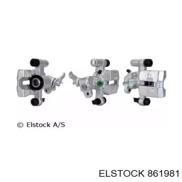 9803458480 Peugeot/Citroen Pinza de freno trasera izquierda