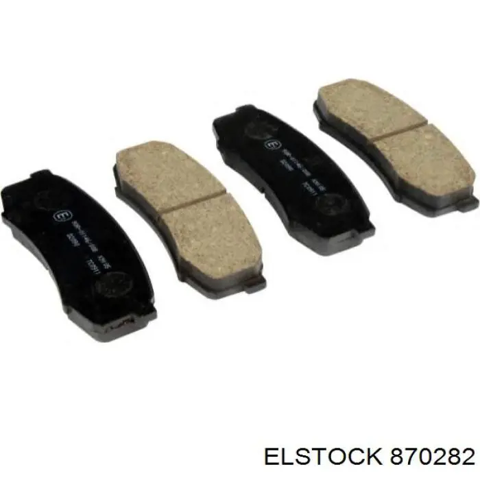 87-0282 Elstock pinza de freno trasero derecho