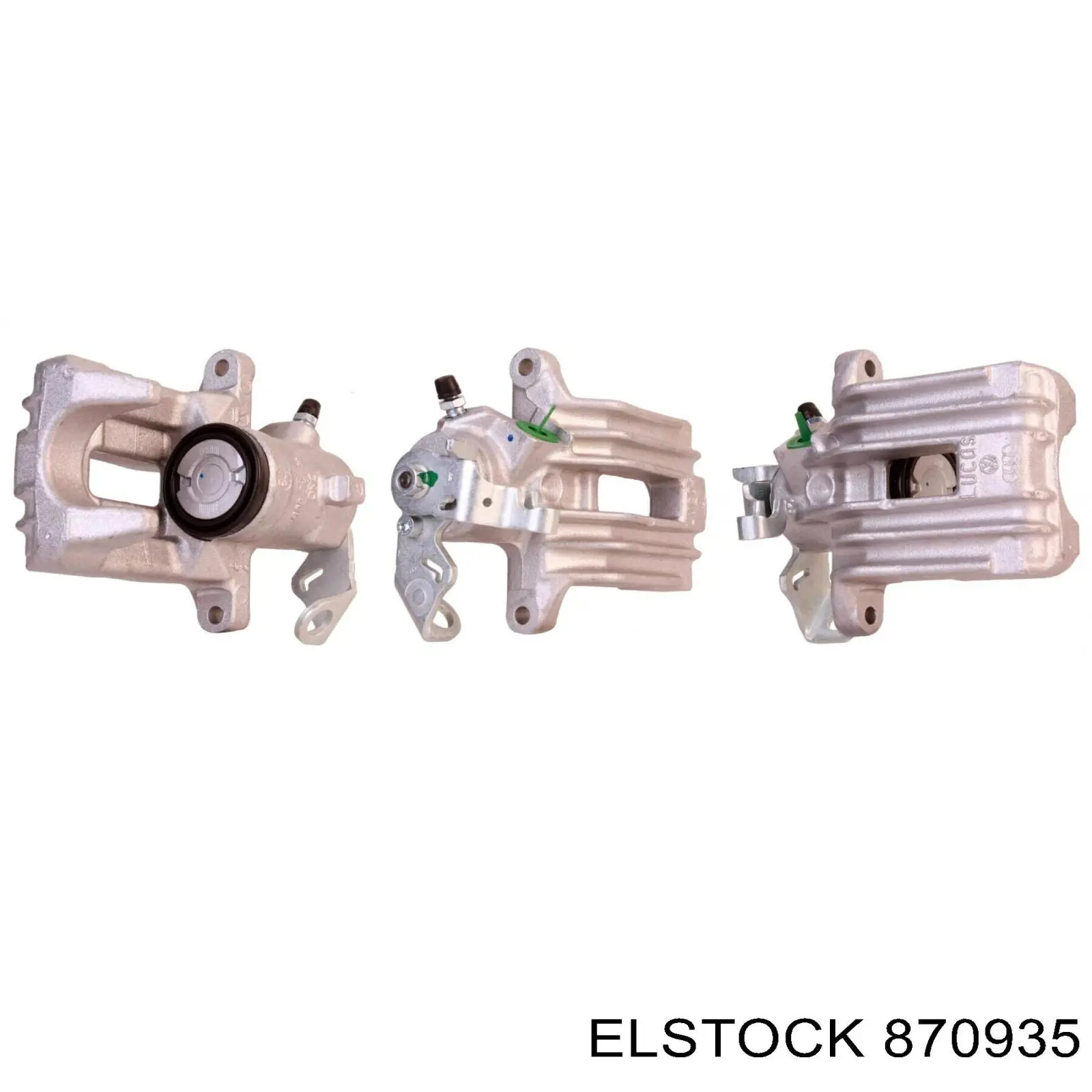 87-0935 Elstock pinza de freno trasero derecho