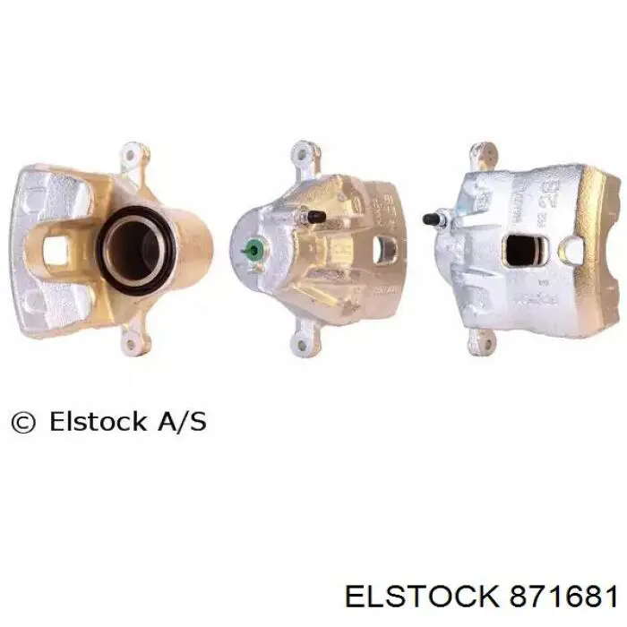 87-1681 Elstock pinza de freno trasero derecho