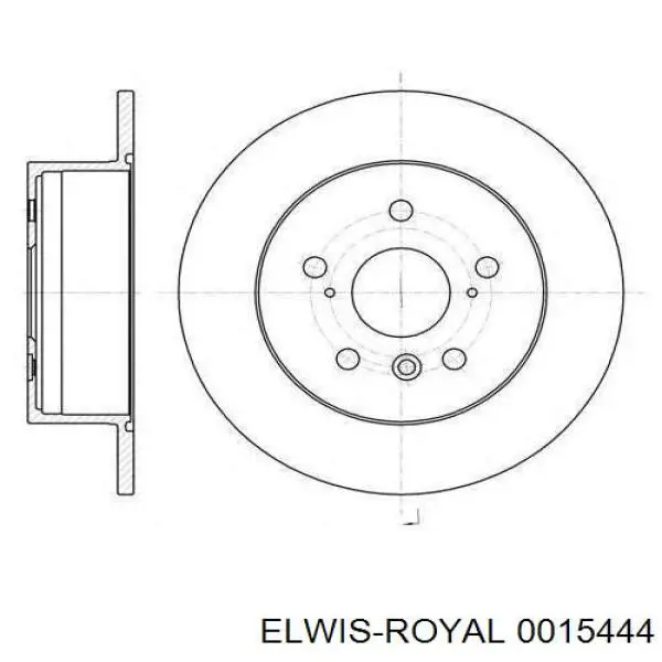 0015444 Elwis Royal junta de culata