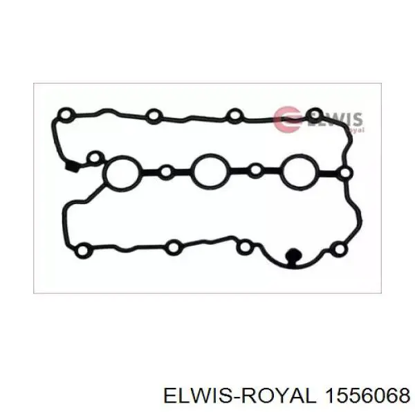1556068 Elwis Royal junta, tapa de culata de cilindro derecha