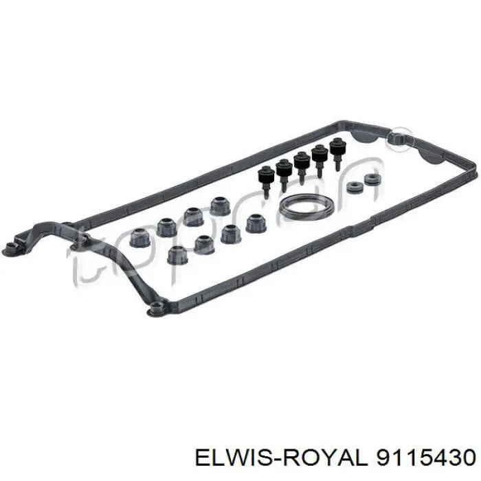 9115430 Elwis Royal junta, tapa de culata de cilindro derecha