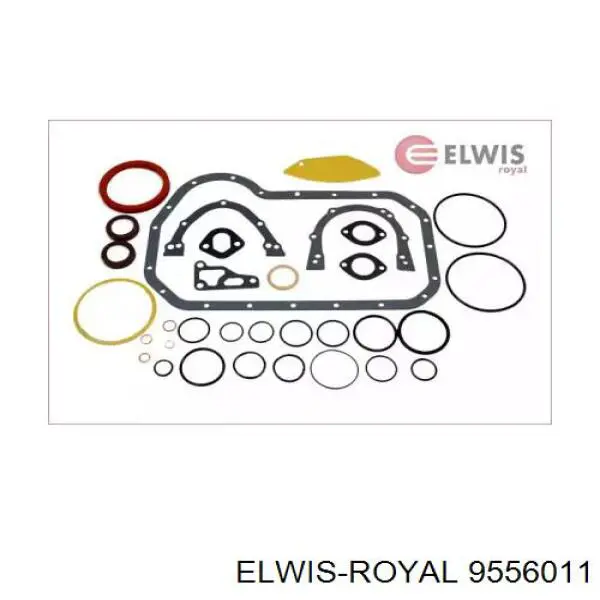9556011 Elwis Royal juego completo de juntas, motor, inferior