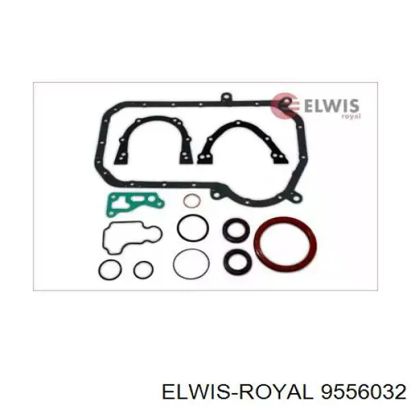 9556032 Elwis Royal juego completo de juntas, motor, inferior