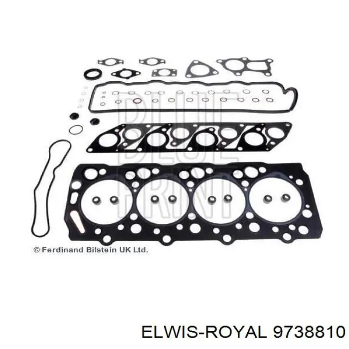 9738810 Elwis Royal juego de juntas de motor, completo, superior