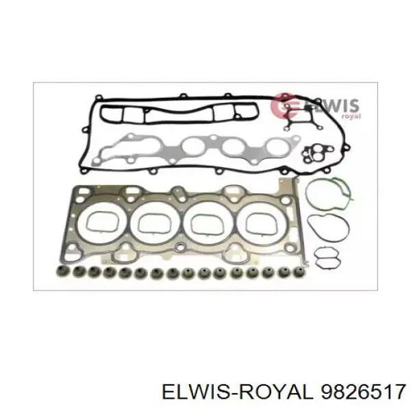 9826517 Elwis Royal juego de juntas de motor, completo, superior