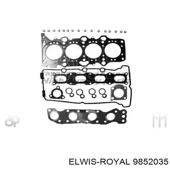 9852035 Elwis Royal juego de juntas de motor, completo, superior