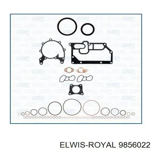 9856022 Elwis Royal juego de juntas de motor, completo, superior
