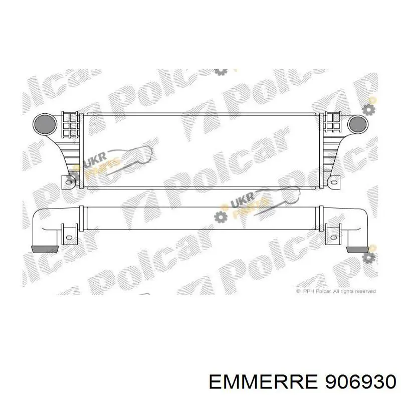 Radiador de intercooler Iveco Daily I-II 