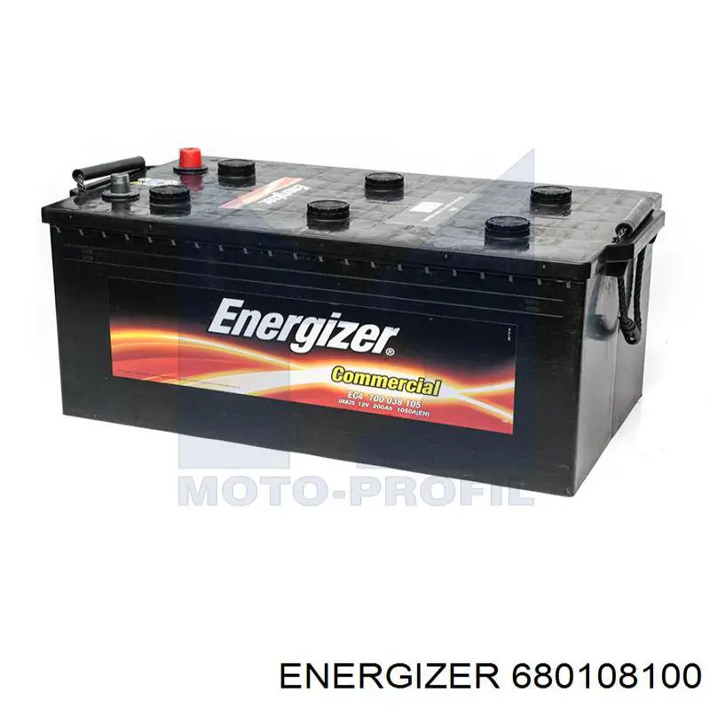 Batería de Arranque Energizer (680108100)