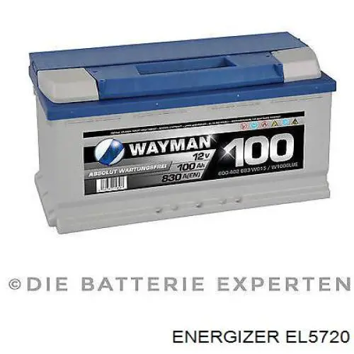 Batería de Arranque Energizer (EL5720)