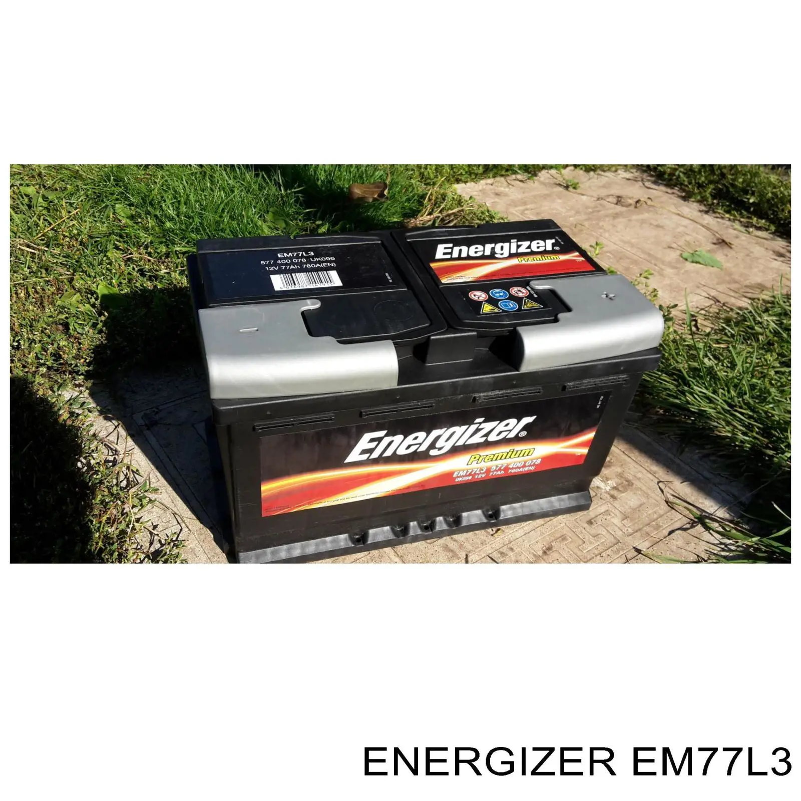 EM77L3 Energizer Batería Start-Stop