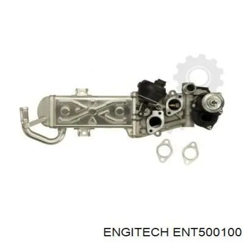 ENT500100 Engitech enfriador egr de recirculación de gases de escape