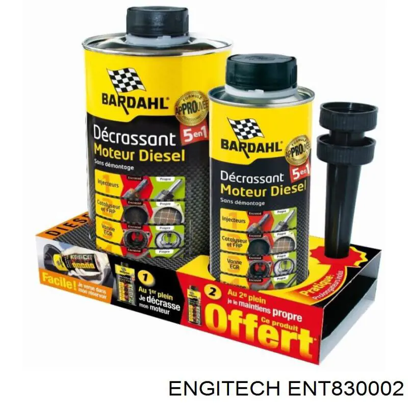 ENT830002 Engitech Válvula solenoide de control de presión de sobrealimentación
