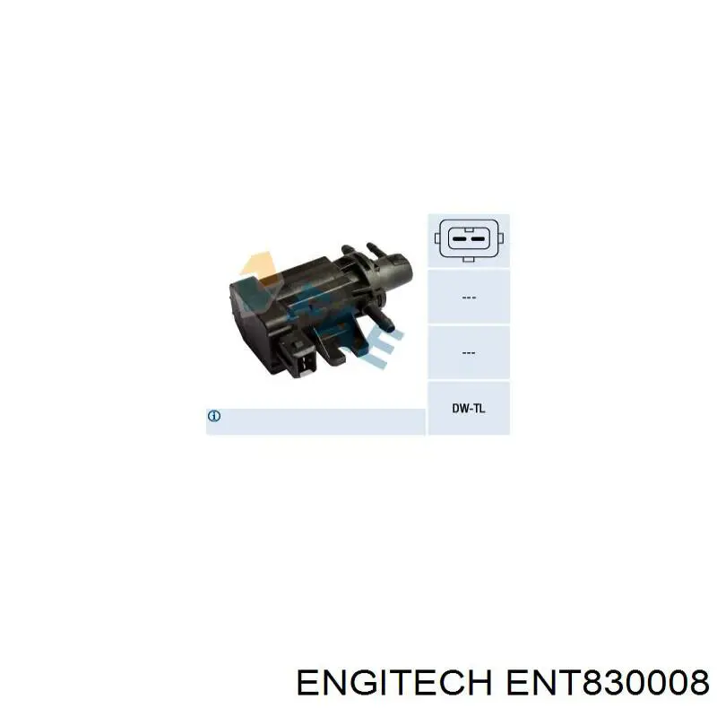ENT830008 Engitech transmisor de presion de carga (solenoide)
