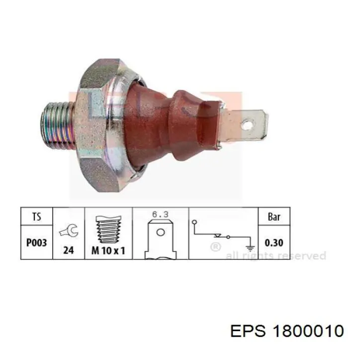 E51-4105 Sato Tech sensor de presión de aceite