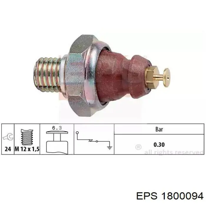Sensor de aceite Hyundai/Kia 9475035010