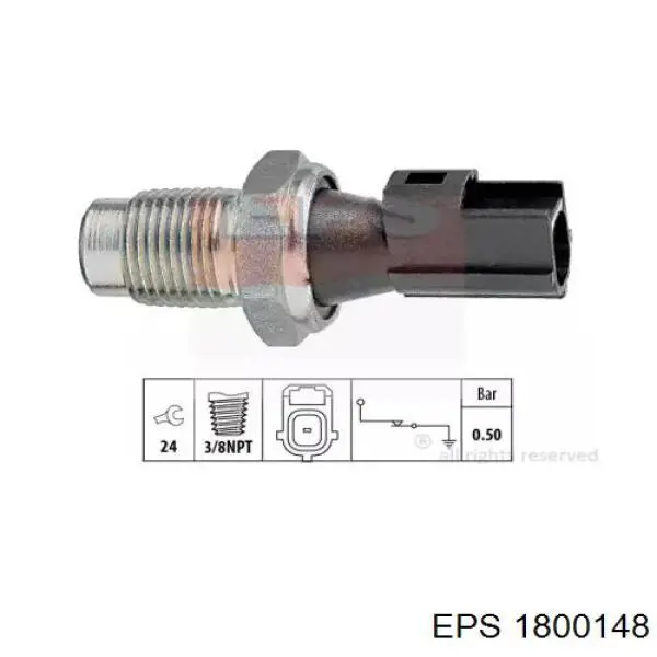 1800148 EPS sensor de presión de aceite