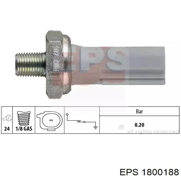 Sensor de aceite Mazda PE0118501