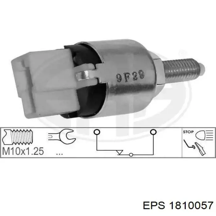 Interruptor luz de freno para Hyundai H-1 STAREX (A1)