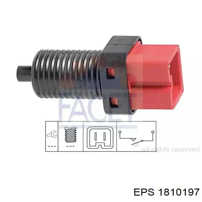 0000453440 Peugeot/Citroen Interruptor luces de freno