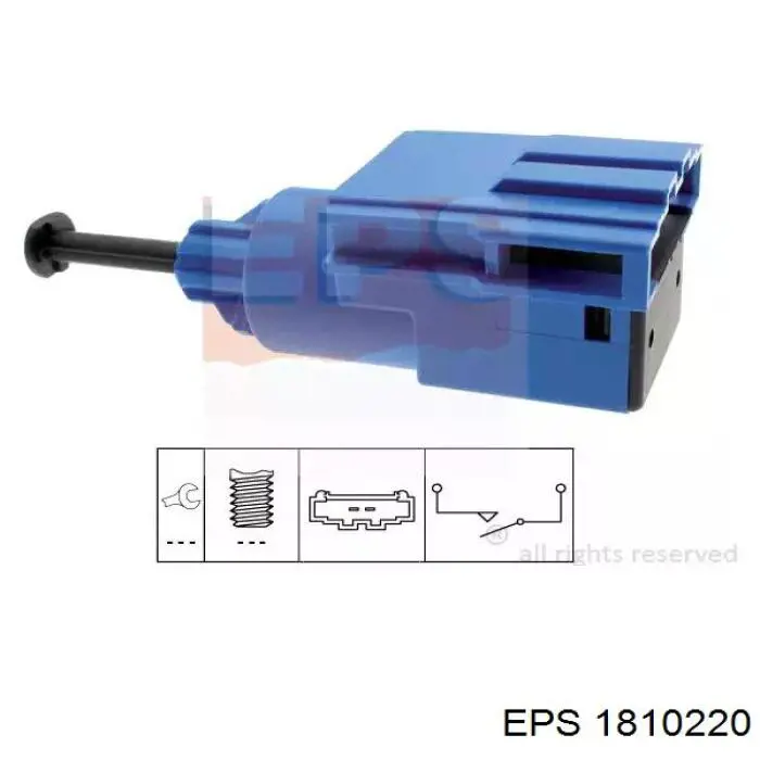 Interruptor de embrague EPS 1810220 precio, desde 12,59 EUR